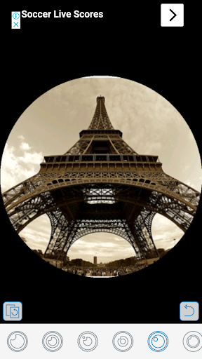 Camera Fisheye - photo editor fisheye effect - عکس برنامه موبایلی اندروید