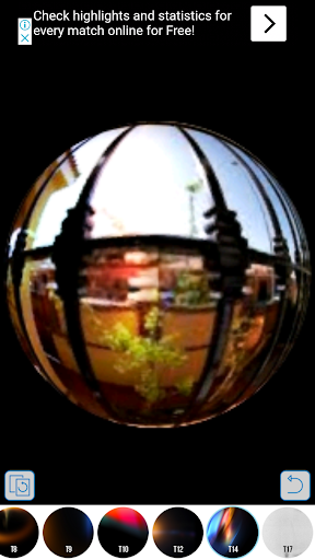 Camera Fisheye - photo editor fisheye effect - عکس برنامه موبایلی اندروید