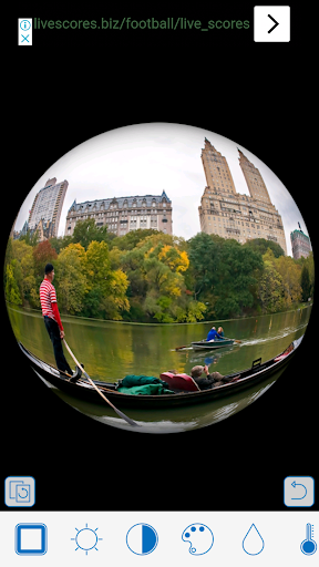 Camera Fisheye  - photo editor fisheye effect - عکس برنامه موبایلی اندروید