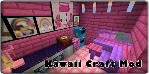 Kawaii Mod for Minecraft - Image screenshot of android app