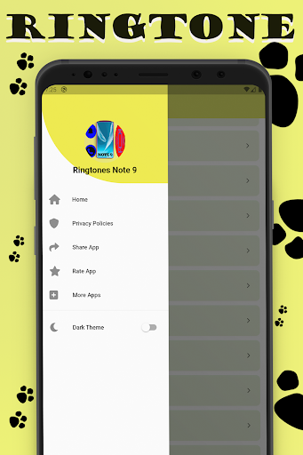 Ringtones Redmi Note 9 - Image screenshot of android app