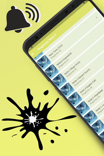 Ringtones Redmi Note 9 - عکس برنامه موبایلی اندروید