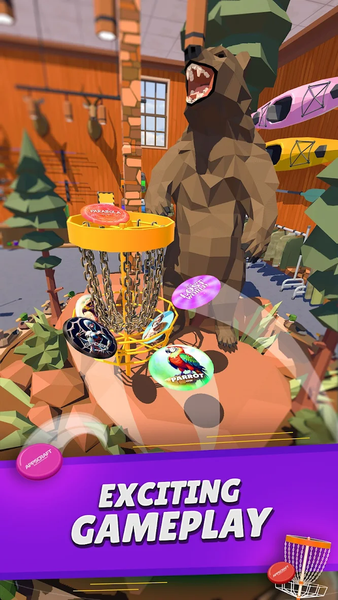 Disc Golf Online - عکس بازی موبایلی اندروید