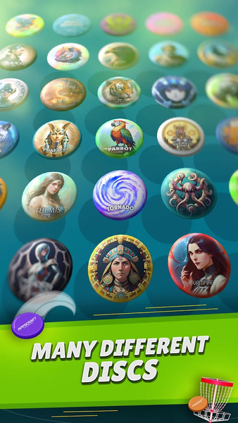 Disc Golf Online - عکس بازی موبایلی اندروید