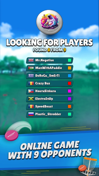 Disc Golf Online - عکس بازی موبایلی اندروید