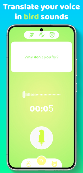 Birds to Human Translator - عکس برنامه موبایلی اندروید