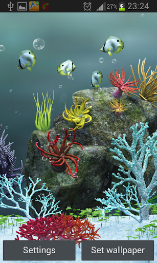 Aquarium Live Wallpaper - عکس برنامه موبایلی اندروید