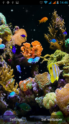 Aquarium Live Wallpaper - عکس برنامه موبایلی اندروید