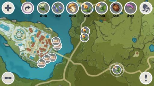 Genshin Impact Map - Image screenshot of android app