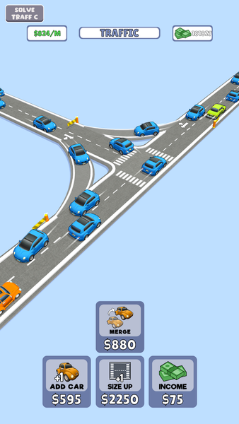 Traffic Loop - Gameplay image of android game