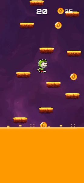 Lava Jump - Gameplay image of android game