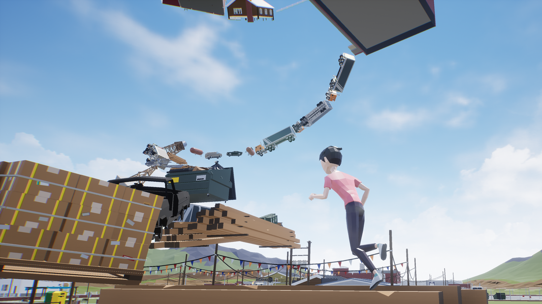 Only Up! 3D Parkour - Gameplay image of android game