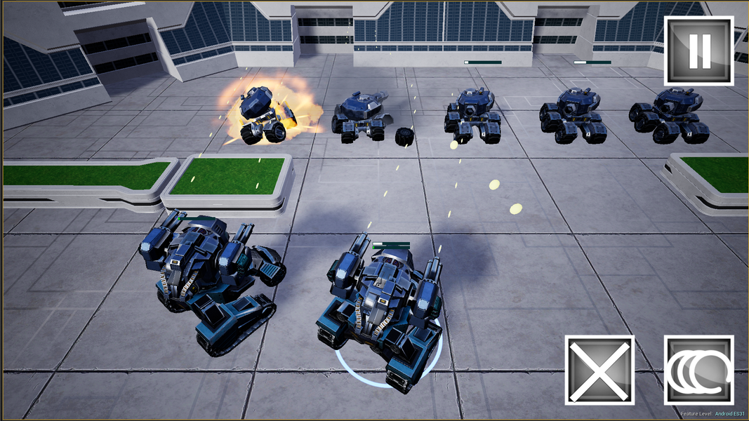 Robot Wars: Real Time Strategy - عکس بازی موبایلی اندروید