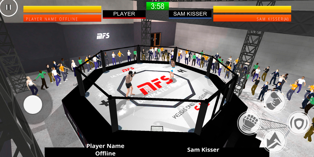 Ultimate Fighter Beast 22 - Gameplay image of android game