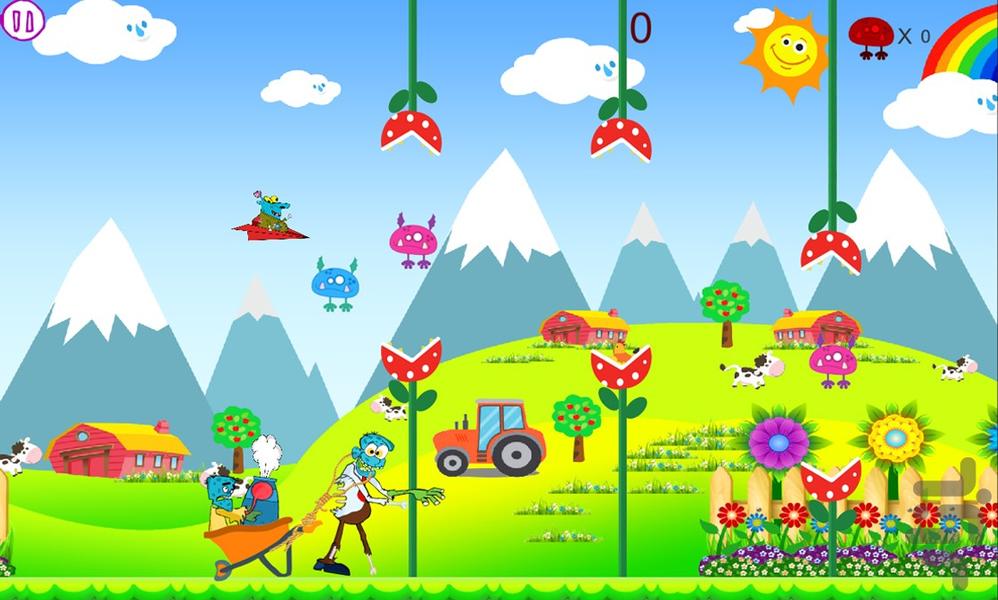فلپی زامبی HD - Gameplay image of android game