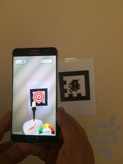 دارت (واقعیت افزوده) - Gameplay image of android game