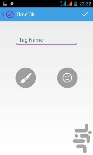 تایم تیک - عکس برنامه موبایلی اندروید