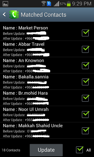 Add Country Code - Image screenshot of android app
