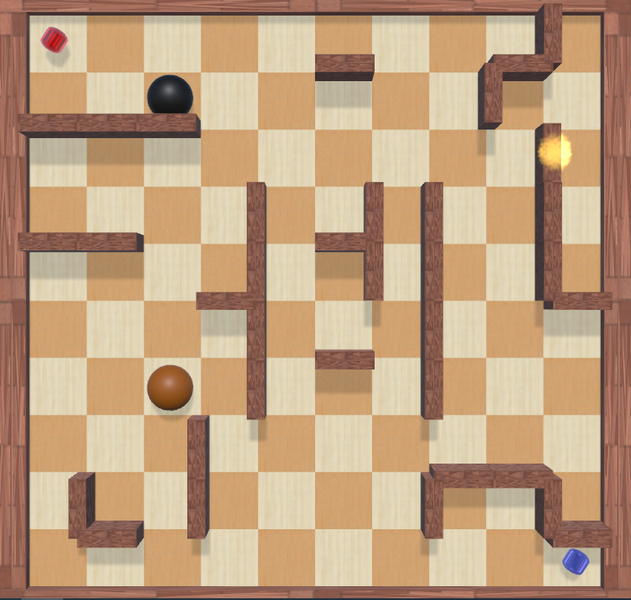 Mazeball - wooden maze puzzle - عکس برنامه موبایلی اندروید