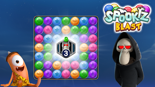 Spookiz Blast:Pop&Blast Puzzle - Gameplay image of android game