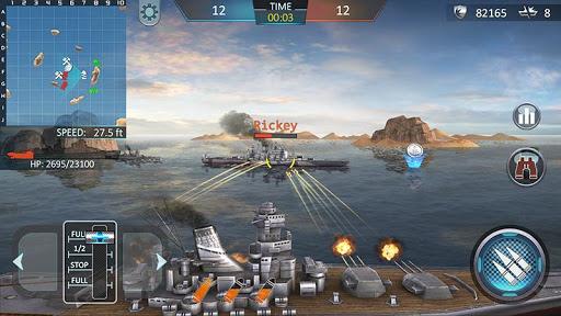 Warship Attack 3D - Gameplay image of android game