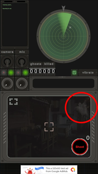 Scan and Kill Ghosts (Simulato - عکس برنامه موبایلی اندروید