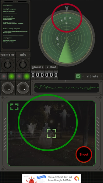 Scan and Kill Ghosts (Simulato - عکس برنامه موبایلی اندروید