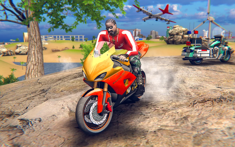 Super Bike Games: Racing Games - Gameplay image of android game
