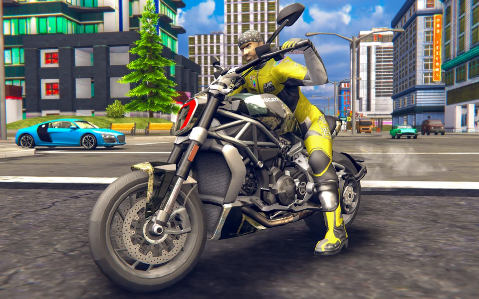 Super Bike Games: Racing Games - Gameplay image of android game
