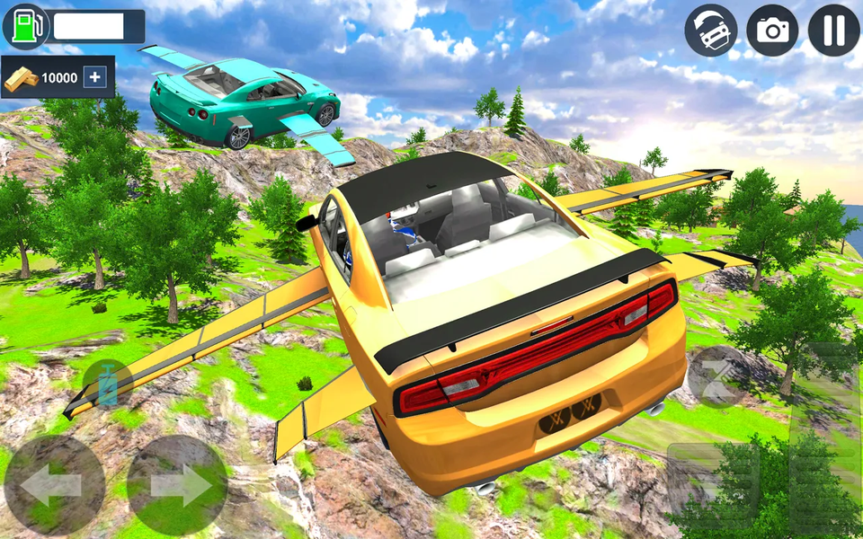 Flying Taxi Simulator Car Game - عکس برنامه موبایلی اندروید