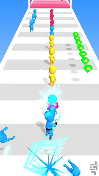 Ninja Runner - Gameplay image of android game