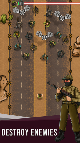 Runner Gun - Gameplay image of android game