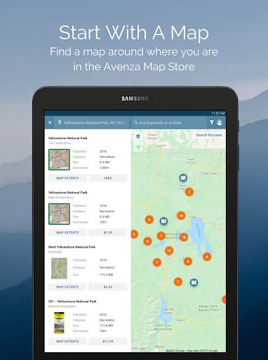 Avenza Maps: Offline Mapping - Image screenshot of android app