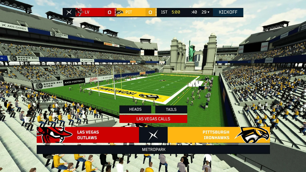 Axis Football 2019 - Gameplay image of android game