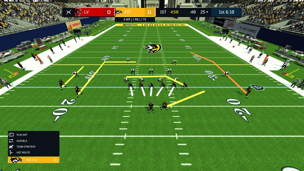 Axis Football 2019 - Gameplay image of android game