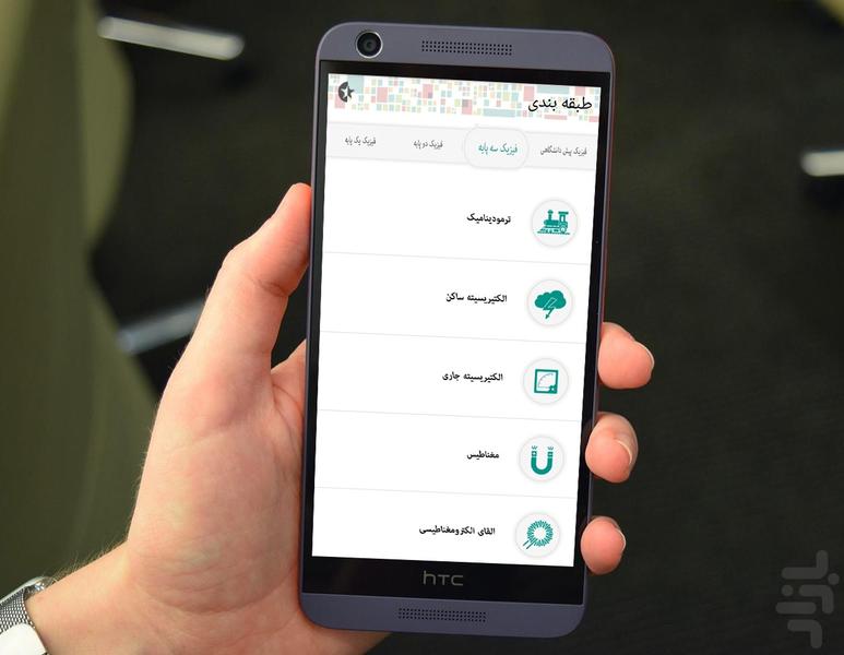 جمع بندی فرمول های فیزیک (کنکور) - عکس برنامه موبایلی اندروید