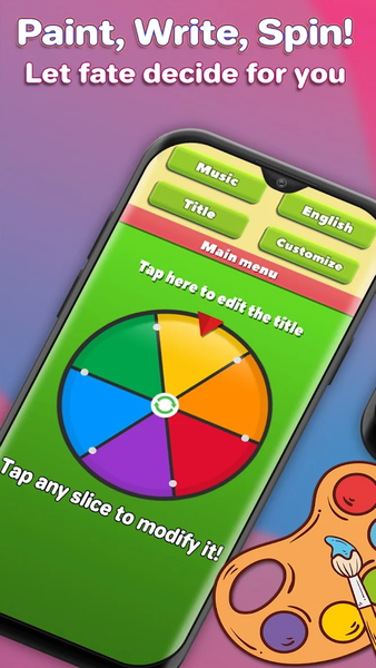 Roller Roulette Decision maker - عکس برنامه موبایلی اندروید
