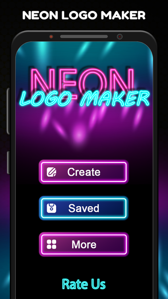 Neon Logo Maker - Image screenshot of android app