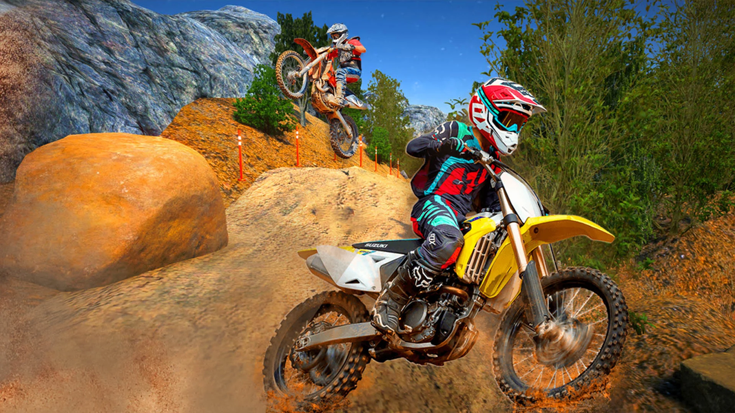 OffRoad Dirt Bike:MX Motocross - عکس بازی موبایلی اندروید