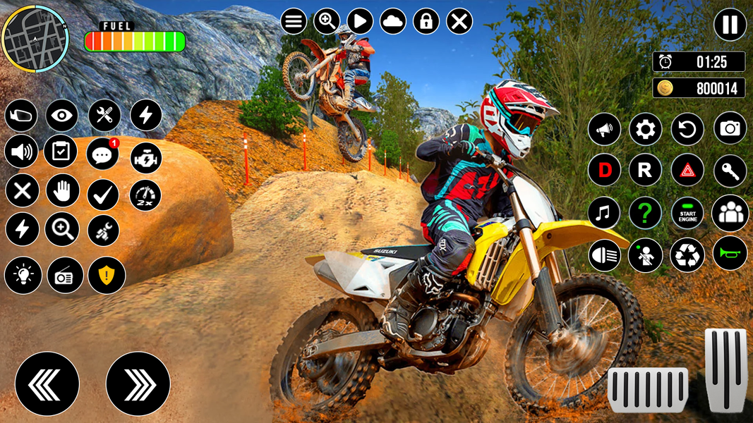 OffRoad Dirt Bike:MX Motocross - عکس بازی موبایلی اندروید