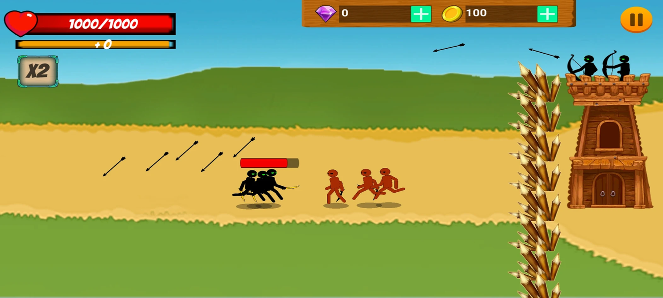 Age of Stickman 2 : Grow Stick - عکس بازی موبایلی اندروید