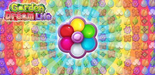 Garden Dream Life: Match 3 - Gameplay image of android game