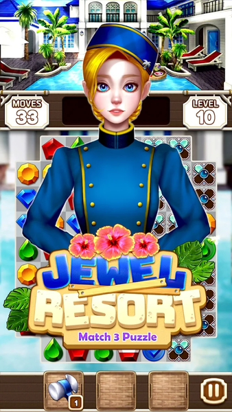 Jewel Resort: Match 3 Puzzle - Image screenshot of android app