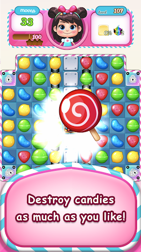 New Sweet Candy Pop: Puzzle World - Image screenshot of android app