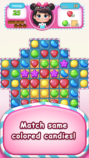 New Sweet Candy Pop: Puzzle World - Image screenshot of android app