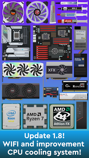 PC Creator Simulator - عکس بازی موبایلی اندروید