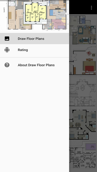 Draw Floor Plans - عکس برنامه موبایلی اندروید