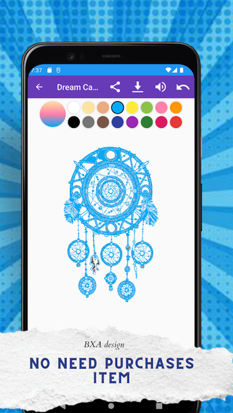 Dream Catcher Coloring Book - عکس برنامه موبایلی اندروید