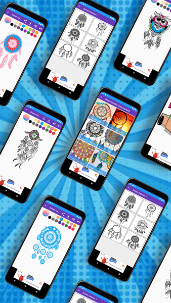 Dream Catcher Coloring Book - Image screenshot of android app