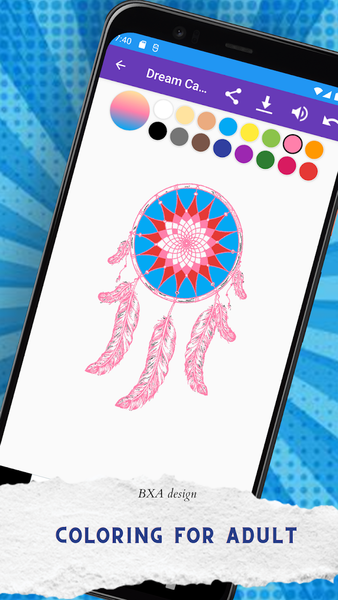 Dream Catcher Coloring Book - عکس برنامه موبایلی اندروید